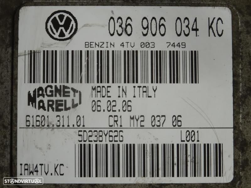 Centralina De Motor Seat Ibiza Iii (6L1)  036906034Kc / Iaw4tv Kc / 61 - 2