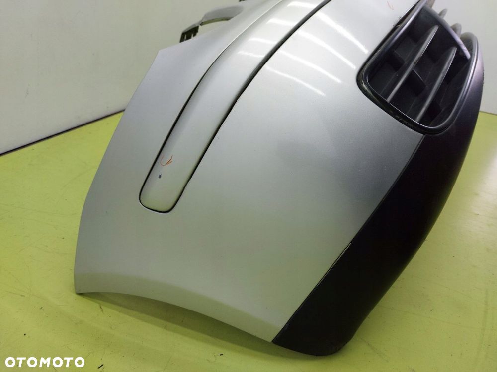 Zderzak przód przedni VW POLO IV 01-05 PRZED LIFT OKULAR LA7W SREBRNY - 3