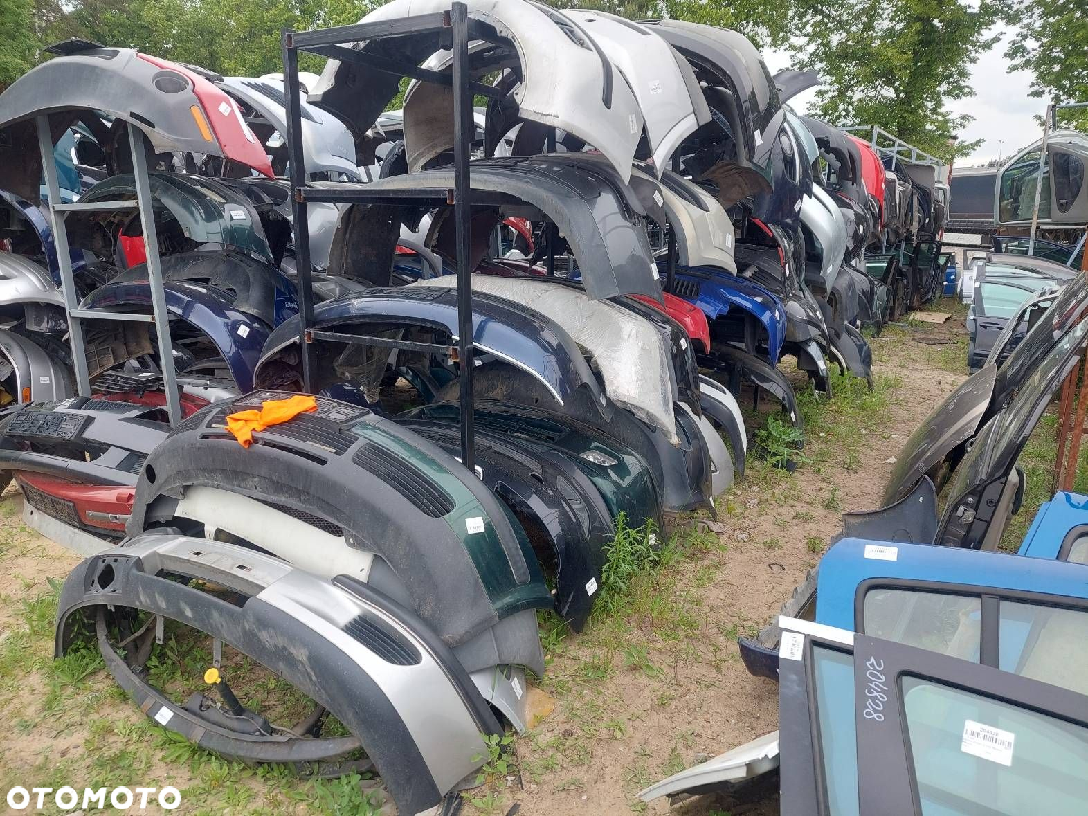 KOMPLETNY PRZÓD MASKA ZDERZAK BŁOTNIKI LAMPY VOLKSWAGEN PASSAT B5 LC6N - 16