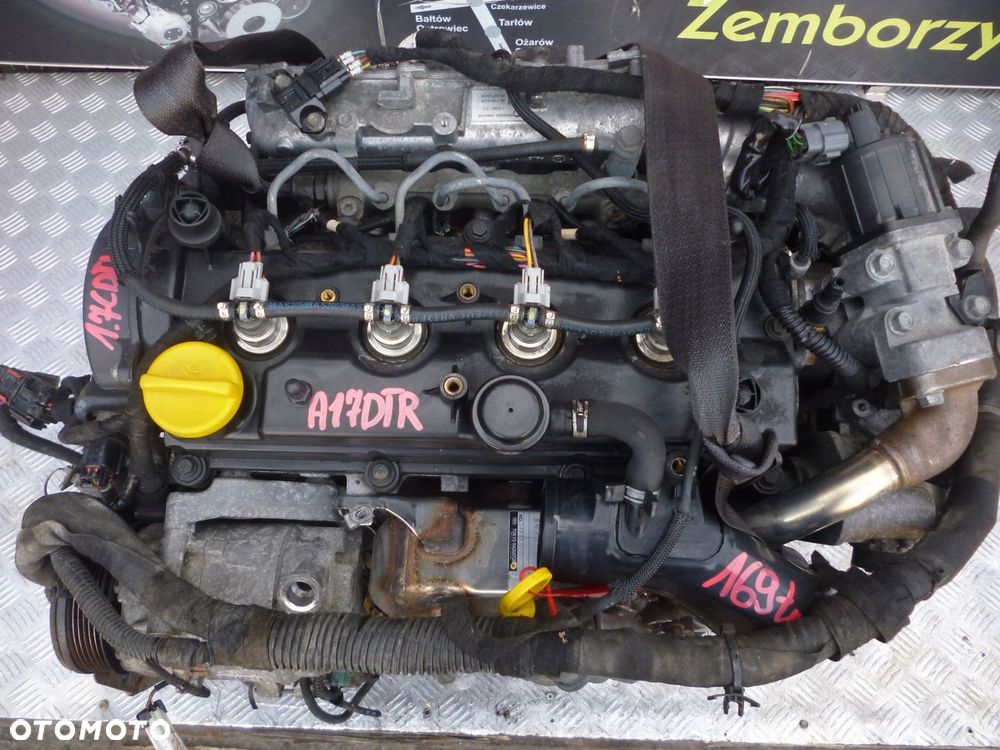 SILNIK KOMPL. OPEL MERIVA 1.7 CDTI A17DTR 169 TYS - 2