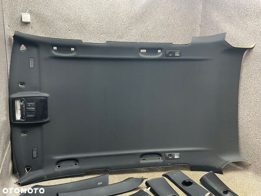 Podsufitka lampki lampka slupki raczki BMW E70 X5 Mpakiet Sport czarna BDB - 3