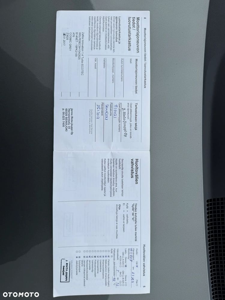 Opel Zafira 1.4 T Cosmo EU6 - 34