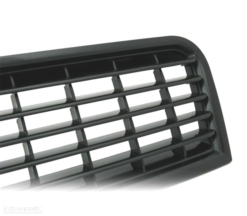 GRELHA FRONTAL SEM SIMBOLO AUDI A4 B6 00-04 PRETA - 2