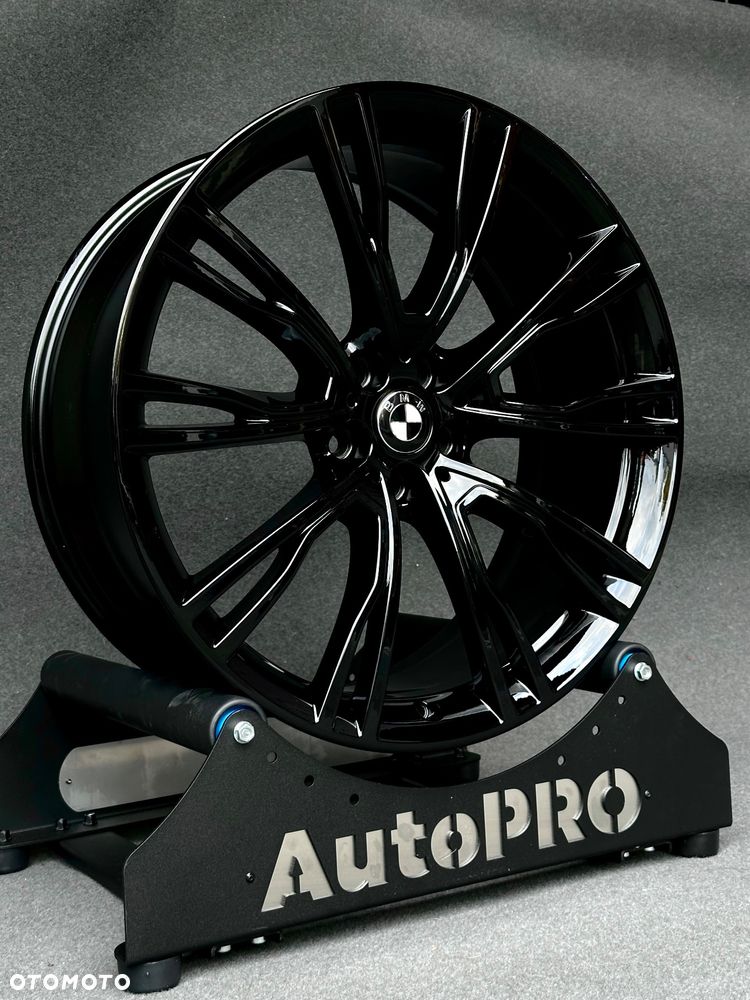 Oryginalne felgi BMW 21” X3 G01 X4 G02 Individual dwie szerokości czarne Black Piano 8.5j ET30 9.5j ET43 G30 G32 G11 G12 X5 X6 homologacja oryginał sdrive xdrive - 4