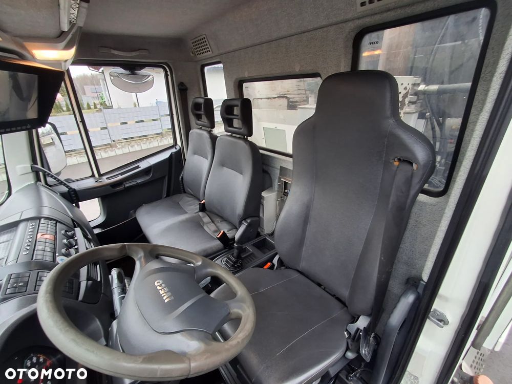 Iveco Eurocargo 190EL28 Śmieciarka FAUN VR3 LEV Euro 6 2 Osie Zawieszenie Na Poduszkach Centralny Zamek Klimatyzacja Zwinna Niski Przebieg - 15