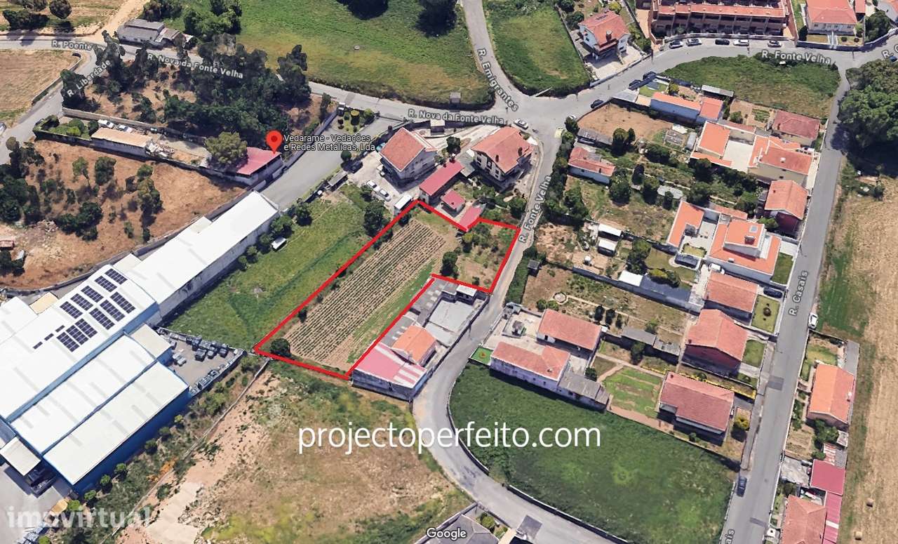 Lote de Terreno  Venda em São Félix da Marinha,Vila Nova de Gaia - Grande imagem: 2/4
