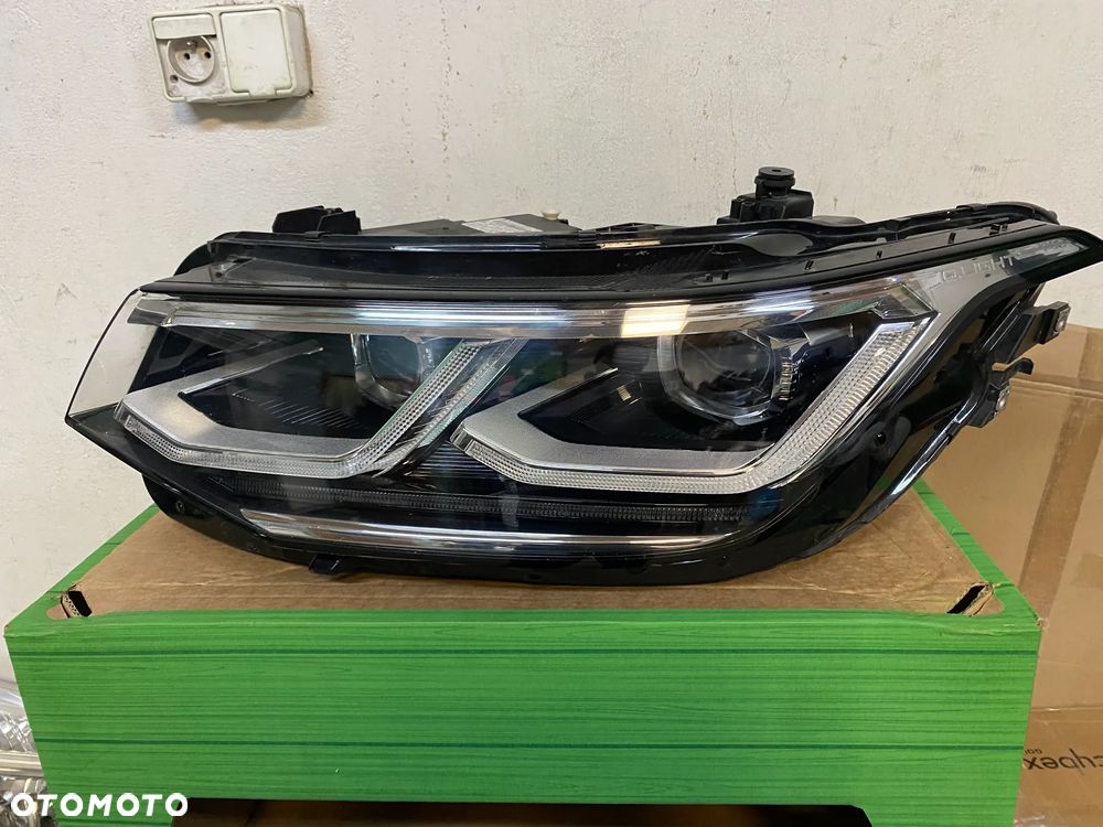 lampa tiguan II lift IQ led lewa eu cała - 2