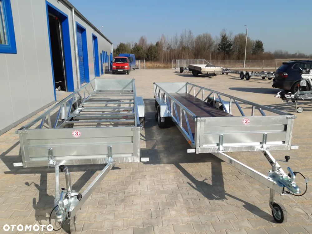Carro Przyczepa dłużyca ramowa 612x123 cm, 750 kg - 8