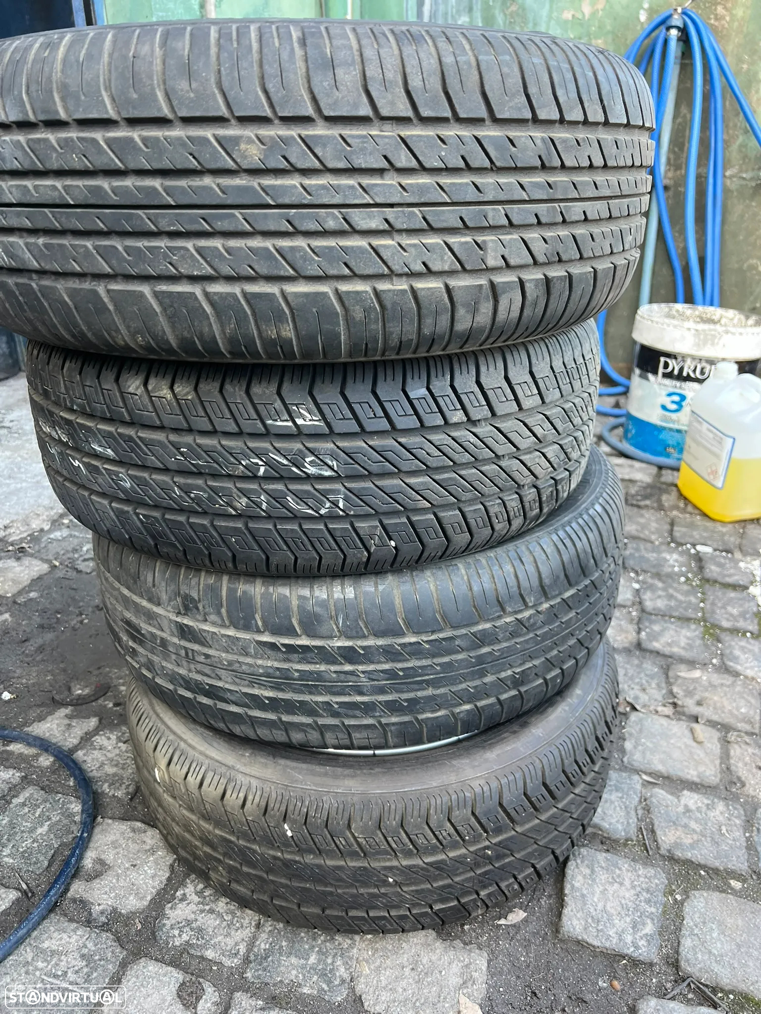 Jantes Opel+ Pneus novos Uniroyal 205/60 R15 - 3