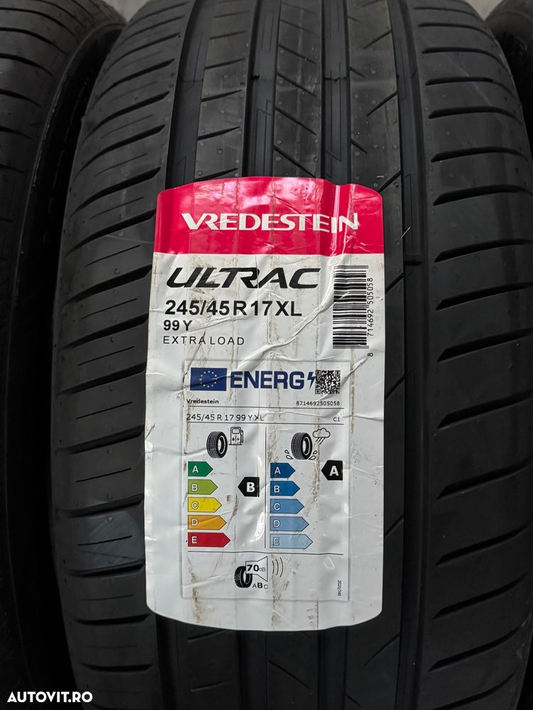 Vând 4 anvelope 245/45/17 vredestein de vară noi - 2