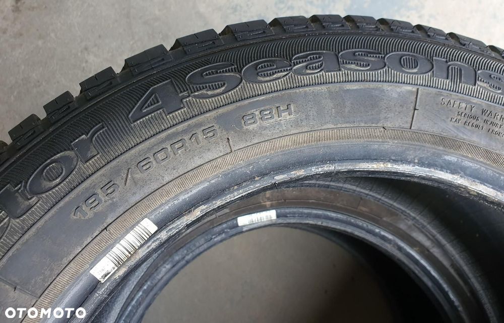 OPONY GOODYEAR VECTOR 4SEASONS 195/60/R15 6MM 2SZT - 3