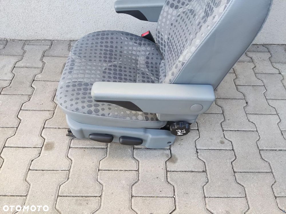 FOTEL LEWY PRZÓD PRZEDNI KIEROWCY FORD TRANSIT MK7 VII 2007-2013 - 6
