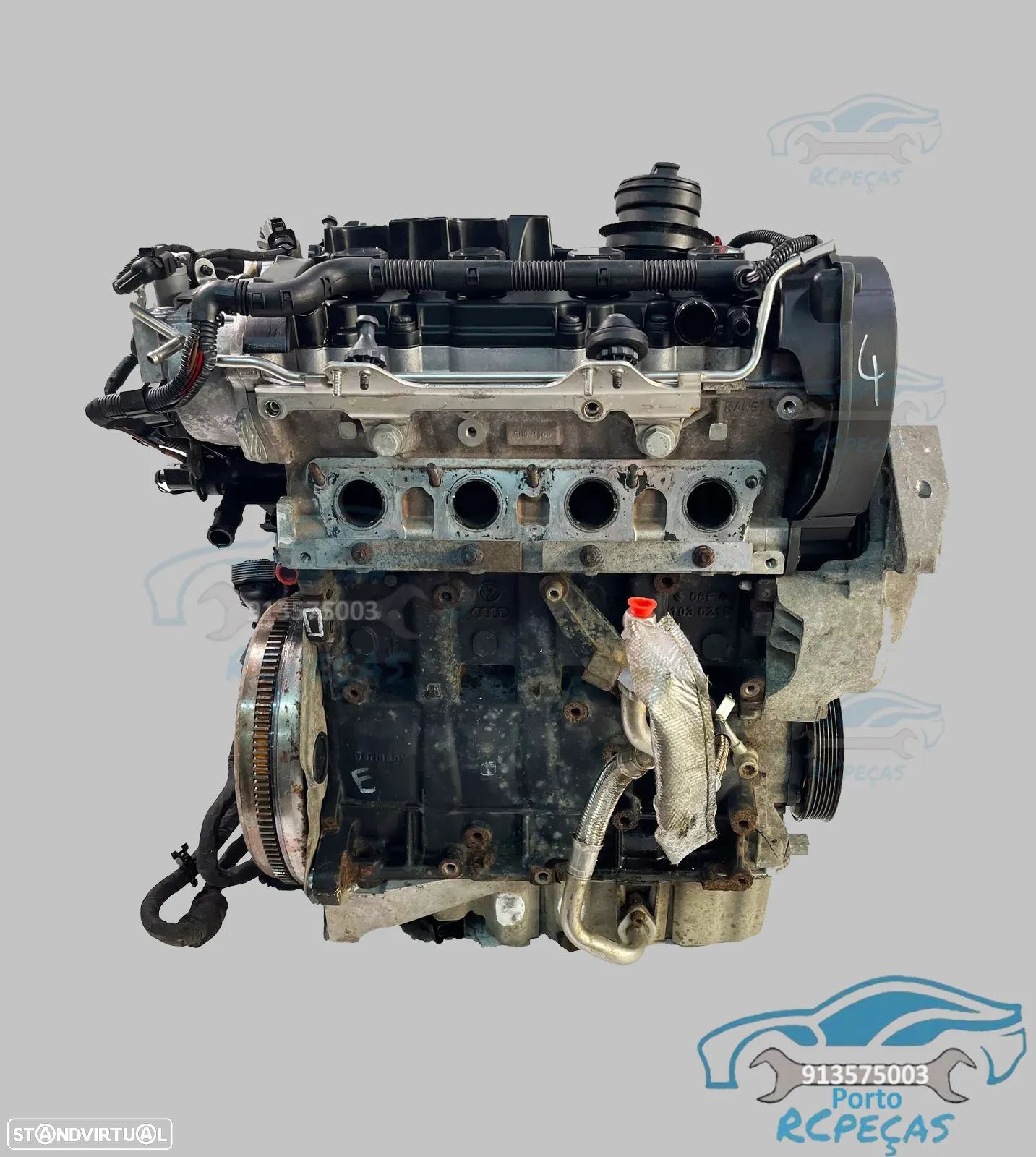 Motor Completo BWA - 2.0 TFSI 200cv - Audi | VW | Volkswagen | Seat | Skoda - Gasolina | 200 cv | A3 | TT | S3 | Golf 5 | 6 | Jetta | Passat | Eos | Leon | Toledo | Octavia | Superb - 1