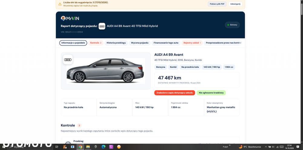 Audi A4 Avant 40 TFSI mHEV Advanced S tronic - 40