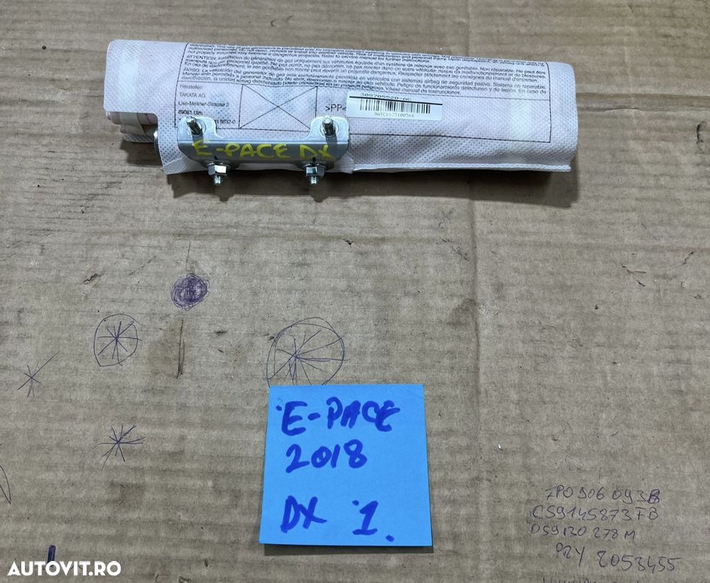 Airbag scaun stanga sau dreapta JAGUAR E-Pace an 2016-2025 - 2
