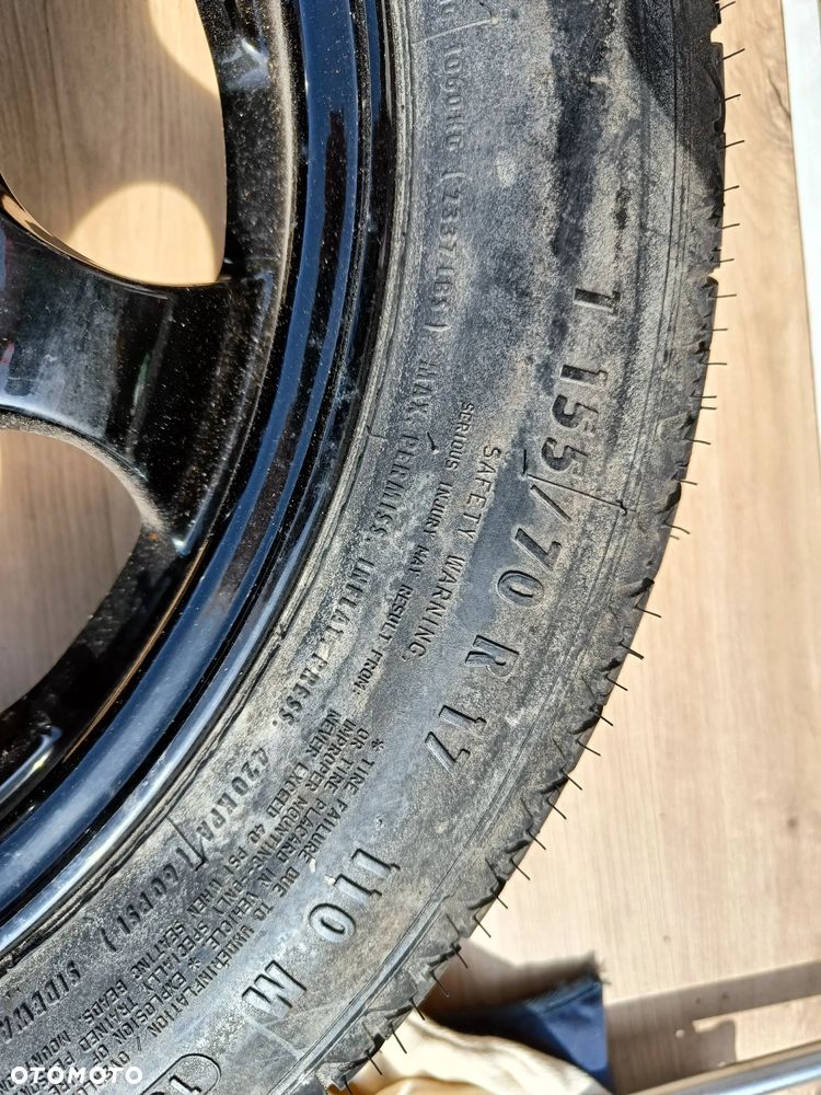 MERCEDES W219 CLS W211 KOŁO 17 DOJAZDOWE DOJAZDÓWKA ZESTAW LEWAREK UCHO KLUCZ - 5