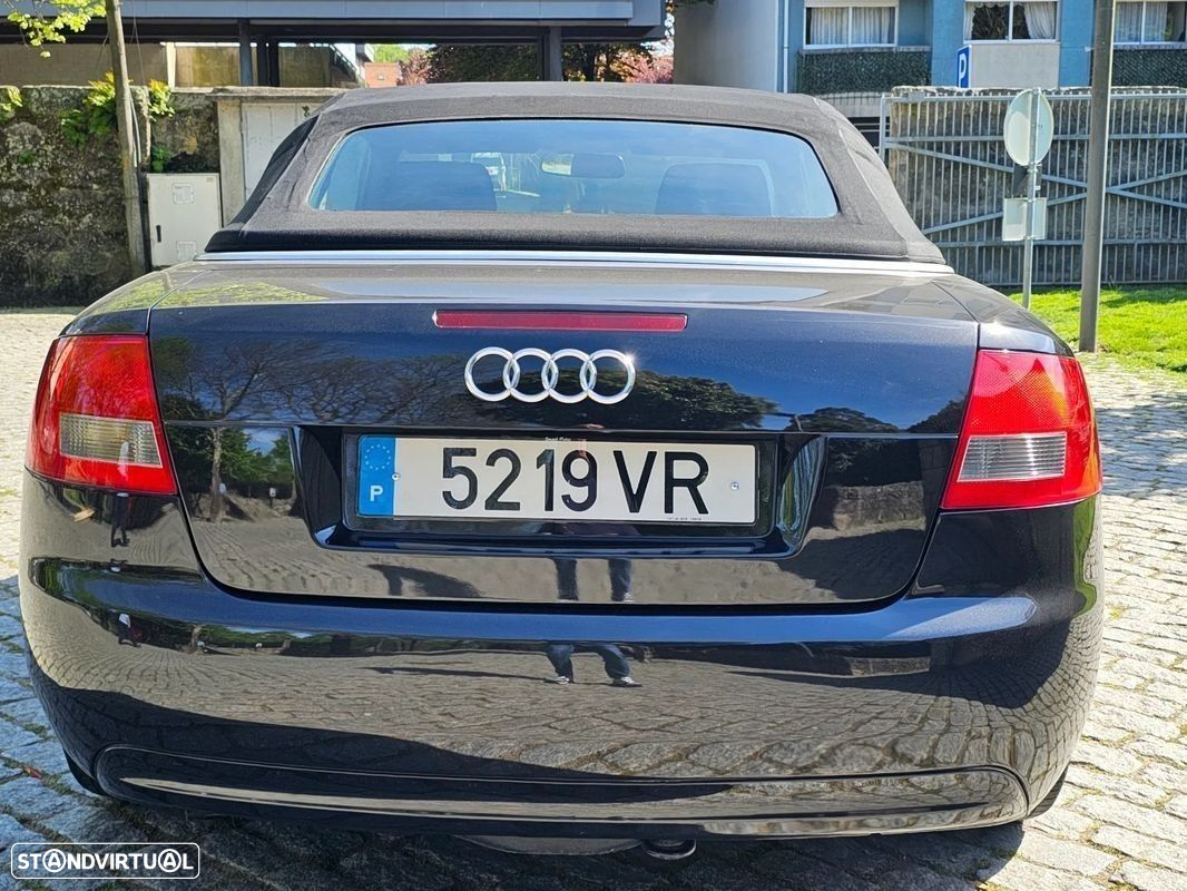 Audi A4 Cabrio 2.5 TDi Multit. S-line - 9