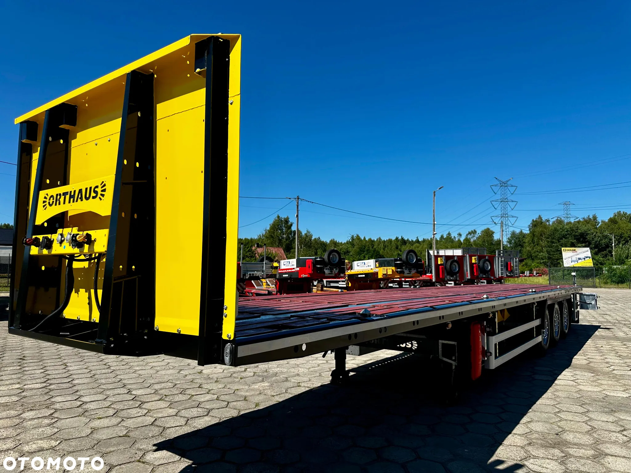 Orthaus Naczepa Platforma UNIWERSALNA / Burtowa / STOCK !! - 3