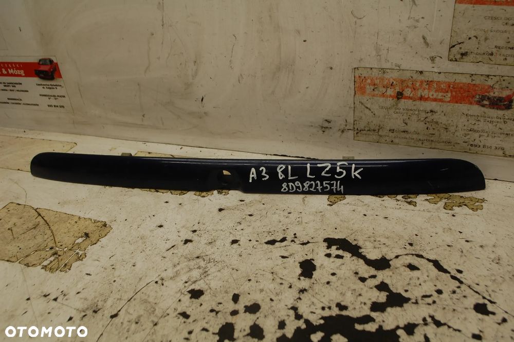 LISTWA KLAPY TYŁ BLENDA 8D9827574 8D9827576 AUDI A3 8L 96-03 LY7M/ LY5M/ LZ5L - 10