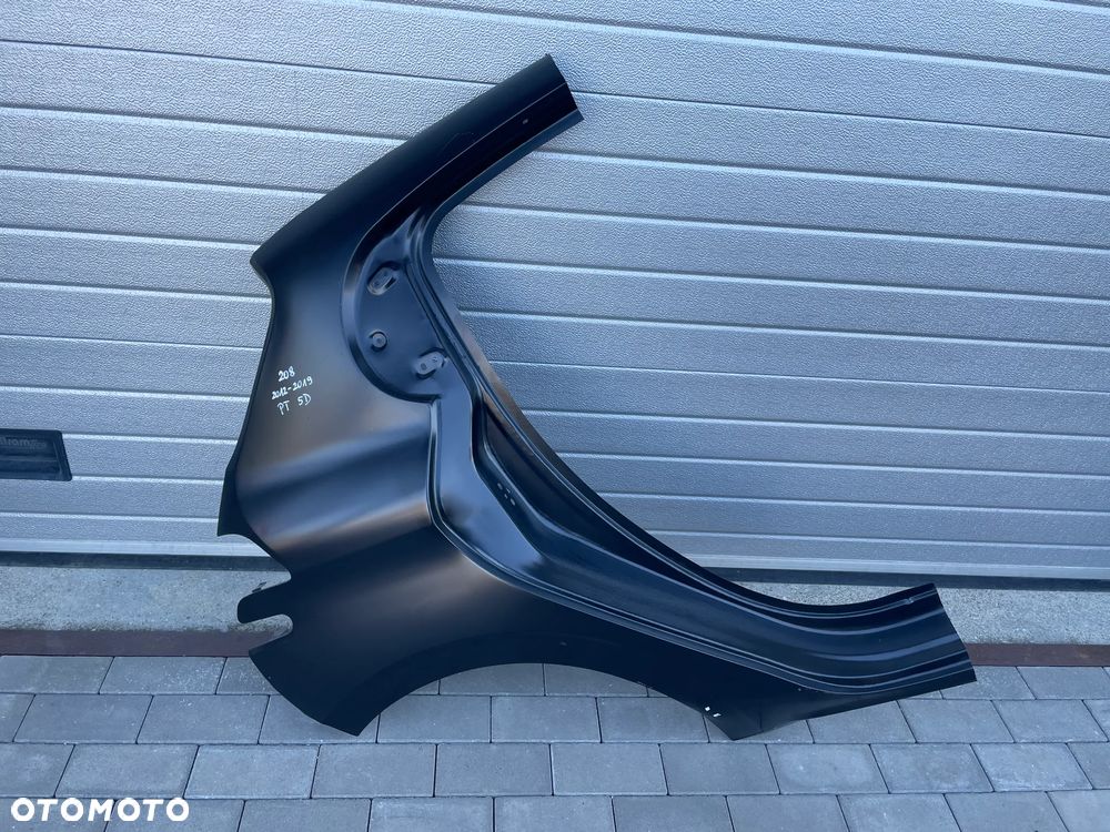 BŁOTNIK TYLNY PRAWY PEUGEOT 208  2012-2019 - NOWY 5d - 1