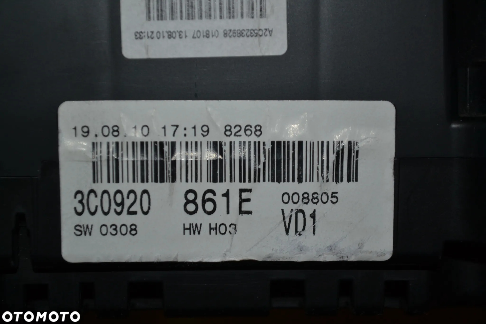 VW PASSAT B6 B7 TDI LICZNIK ZEGAR EUROPA 3C0920861E - 4