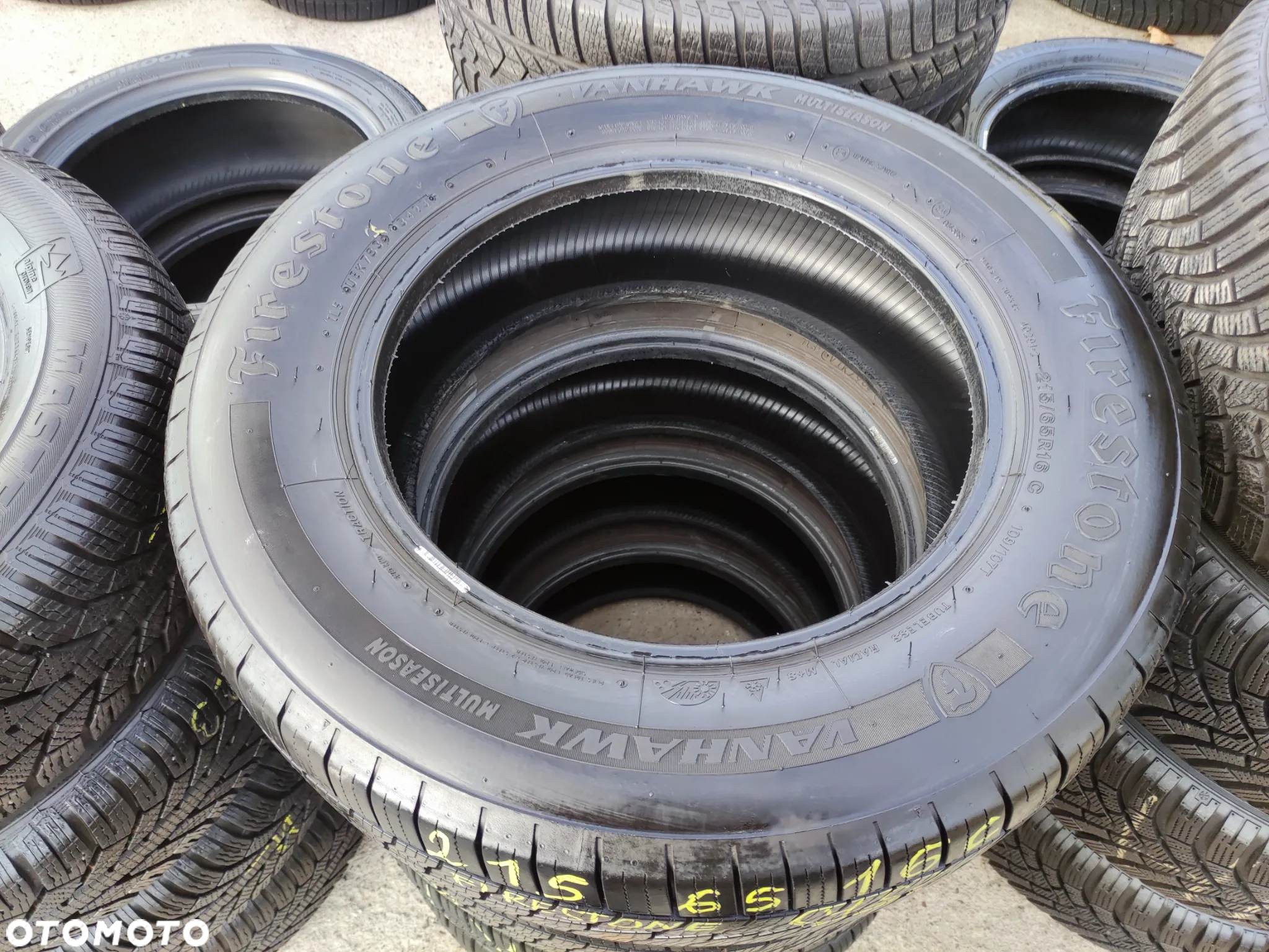 215/65R16C 109/107T Opony Całoroczne Wielosezonowe Firestone Vanhawk Multiseason Legnica ALU-RAD 215/65 5,5mm 23r - 4