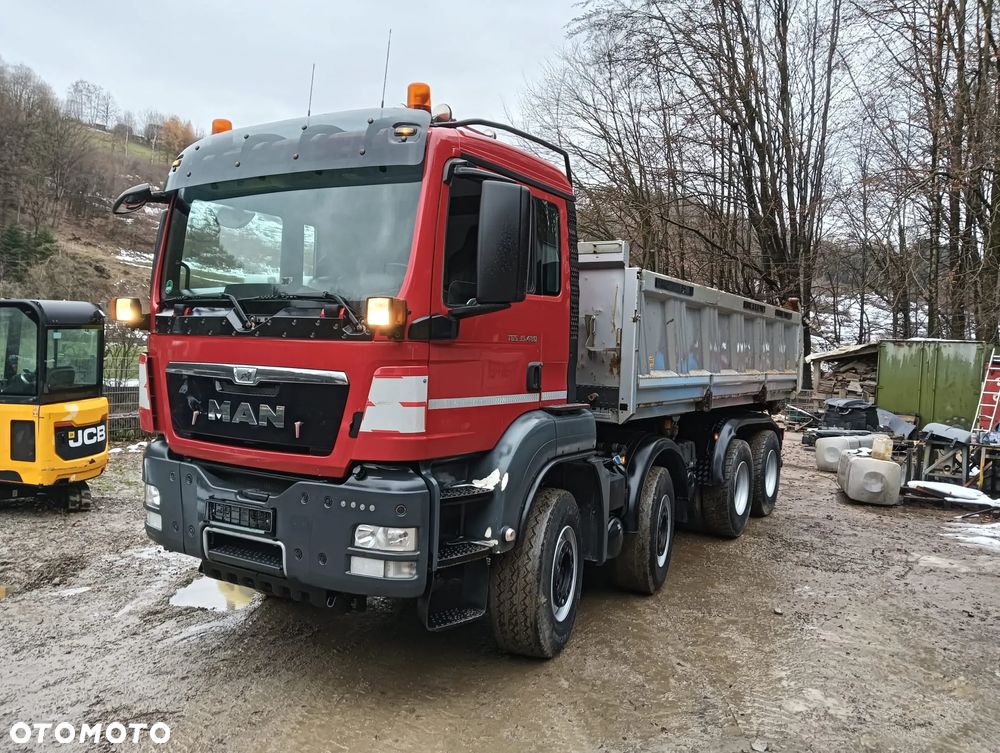 MAN TGS 35.480 8x4 8x4 Wywrotka Trójstronna | Hydroburta | Euro 5 | Resor - 2