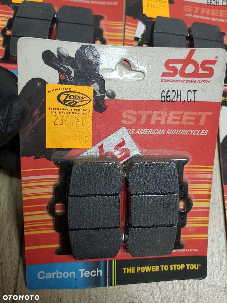 Klocki hamulcowe SBS 662H.CT Harley Davidson - 3