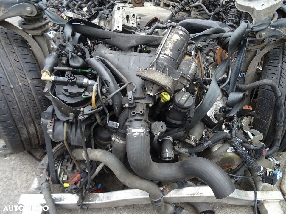 Motor Peugeot 407 2.0 HDI RHR 136 CP din 2005 fara anexe - 1