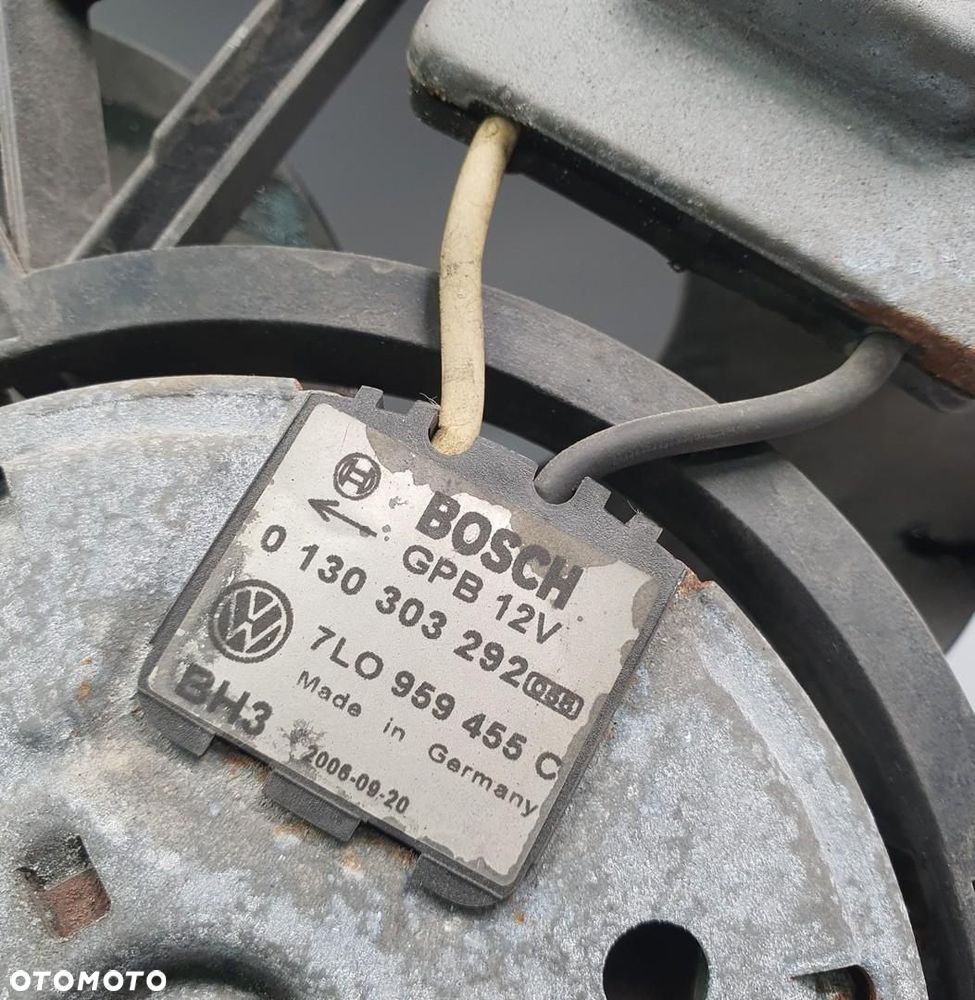 WENTYLATOR CHŁODNICY PORSCHE CAYENNE 4.5 V8 7L0959455C 7L0121203F - 2