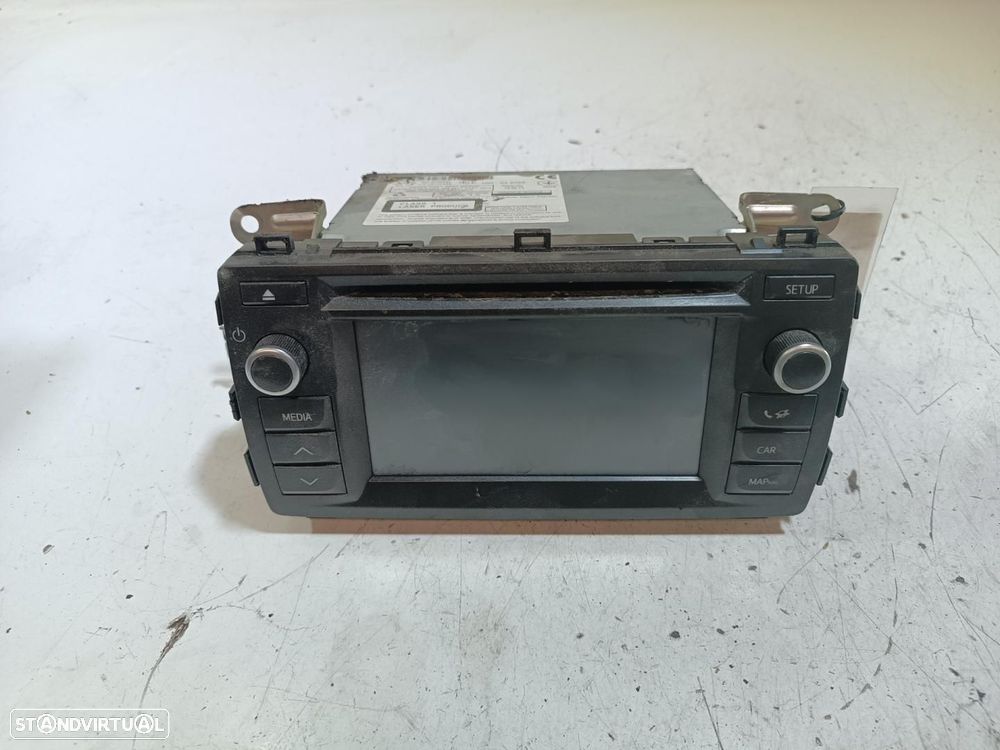 SISTEMA DE ÁUDIO RÁDIO CD TOYOTA AURIS E18 - 1