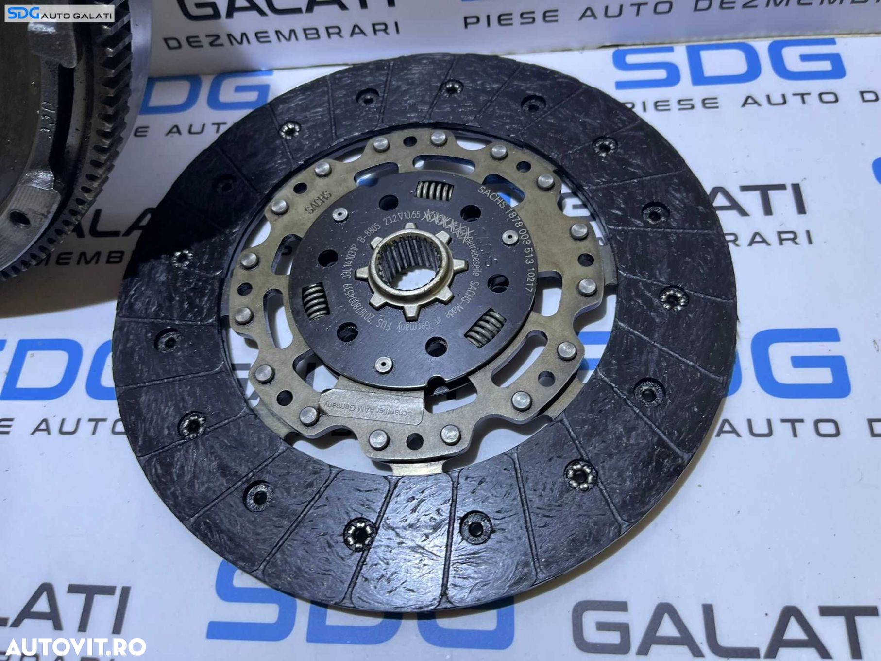 Ambreiaj Masa Dubla Volanta Placa Presiune Disc SACHS Volkswagen Sharan 2.0 TDI CFFE CFFA CFFB 2011 - 2016 Cod 03L141025L 063082001121 03L141031P - 2
