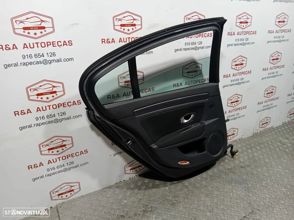 Porta Trás Traseira Esquerda Renault Laguna III Original - 5