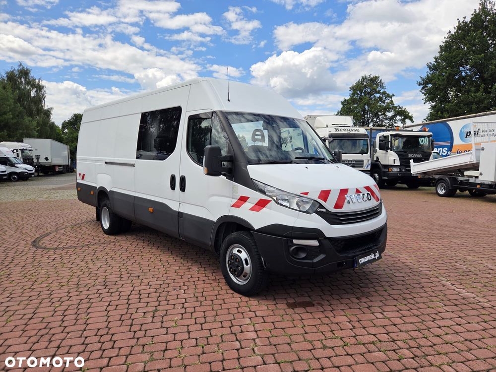 Iveco DAILY35-160* HI-MATIC* AUTOMAT* L5H2 * BRYGADOWKA 7-OSÓB* MAXI DŁUGIE* KLIMA* - 1