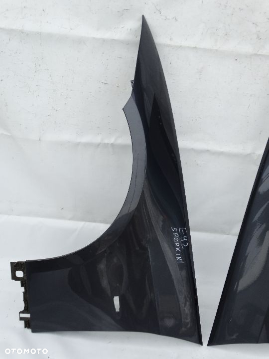 BŁOTNIK LEWY PRZÓD PRZEDNI BMW E92 E93 SPARKLING GRAPHITE F-VAT - 2