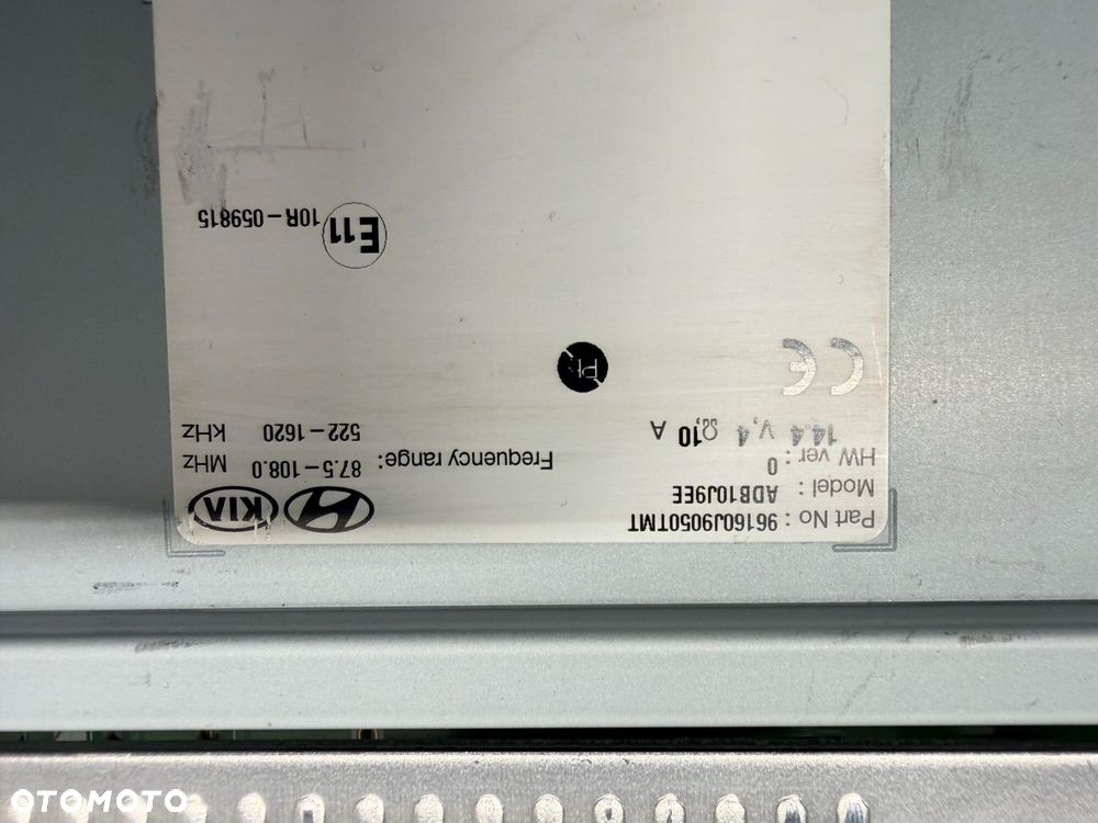 RADIO NAWIGACJA NAVI HYUNDAI KONA 2017-  96160J9050 - 4