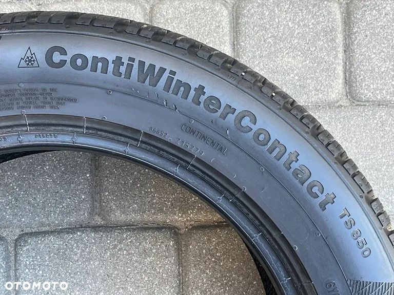 CZTERY ZIMOWE OPONY CONTINENTAL 205/55 R16 91H  7,5 MM BIEŻNIKA ZIMA DOT15 - 6