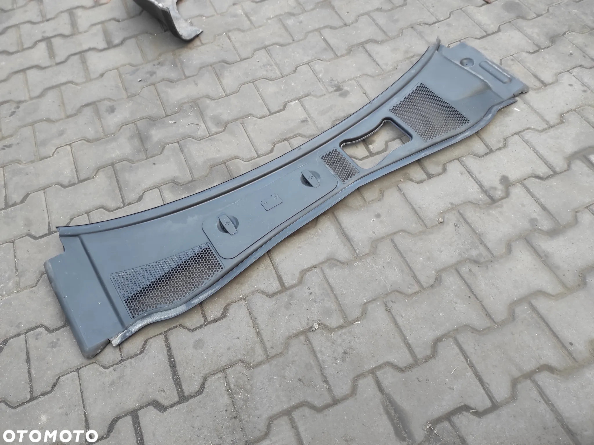 VW PASSAT B5 FL PODSZYBIE AKUMULATORA PLASTIKOWE OSŁONA ZGARNIACZ WODY 3B1819417C  WYSYŁKA !!! - 3