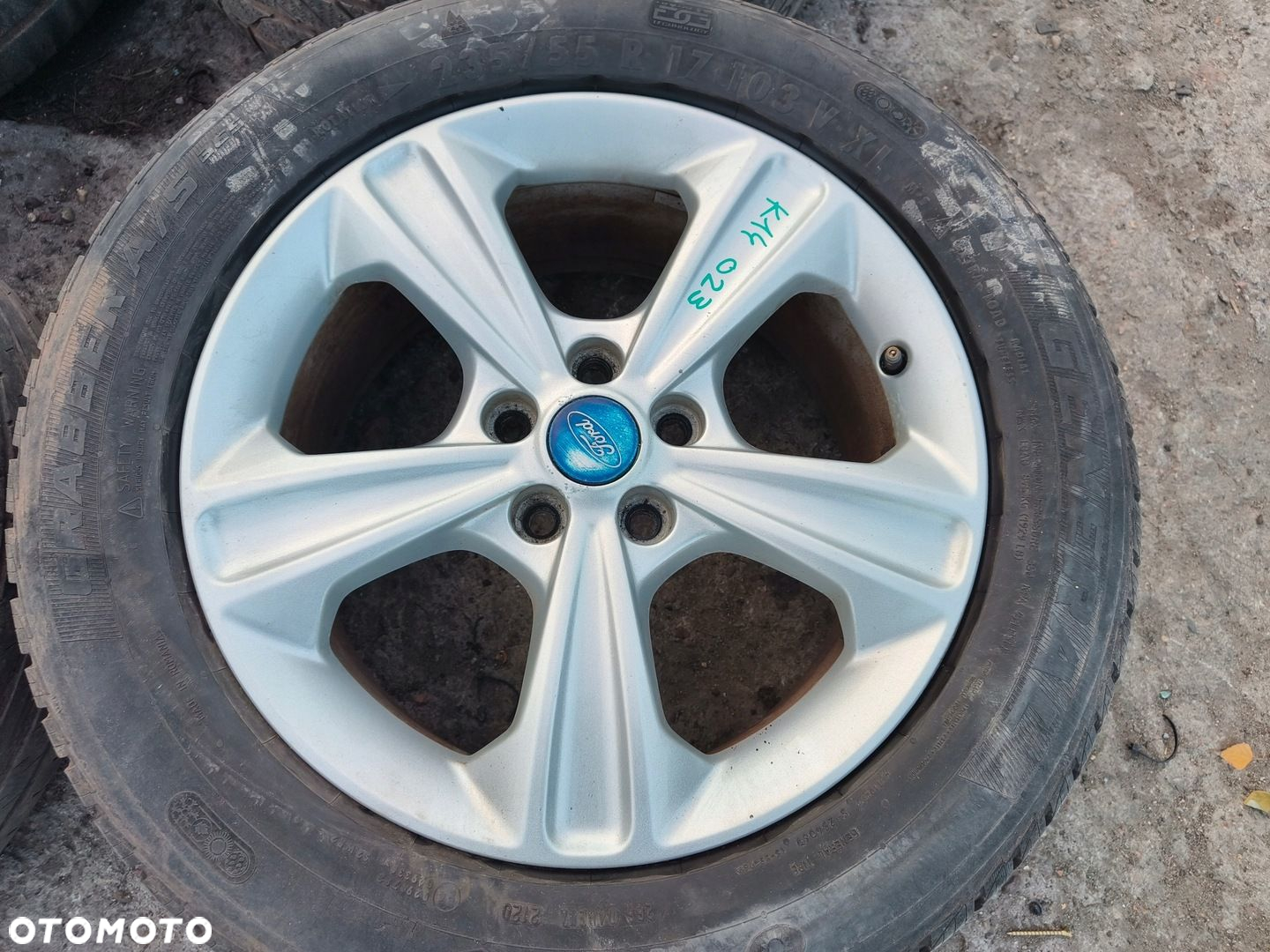 FORD KUGA MK2 FELGI ALUMINIOWE 235/55/17 17" 5X108 - 2