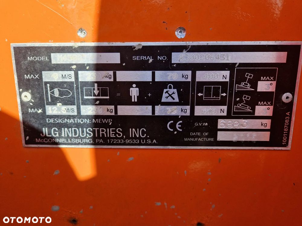 JLG M 450 AJ Z-45/25DC P571 - 9