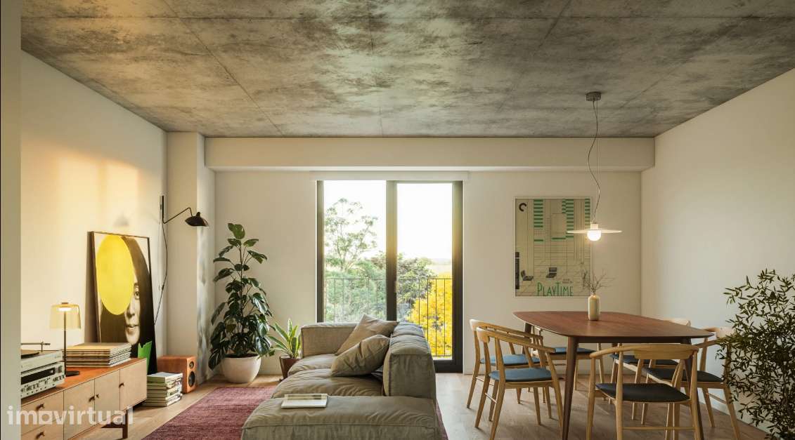Apartamento T2 Smart | Novo | Leça Palmeira | Edifício Core Leça - Grande imagem: 4/8