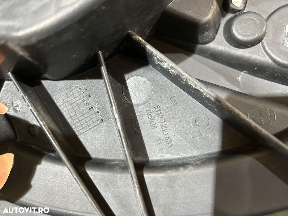 Suport Bara spate BMW X3 F25, 2011, 2012, 2013, 2014, 2015, 2016, 2017, 2018, cod origine OE 51127239883/51127239884. - 7