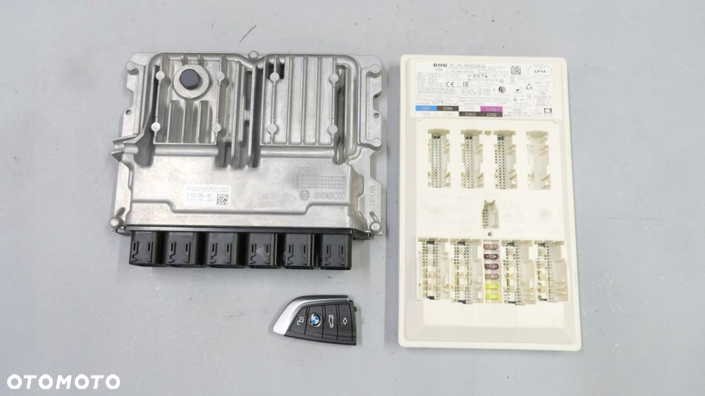 bmw g20 g21 g22 zestaw komputer sterownik b48b20b dde bdc klucz 258 km - 4