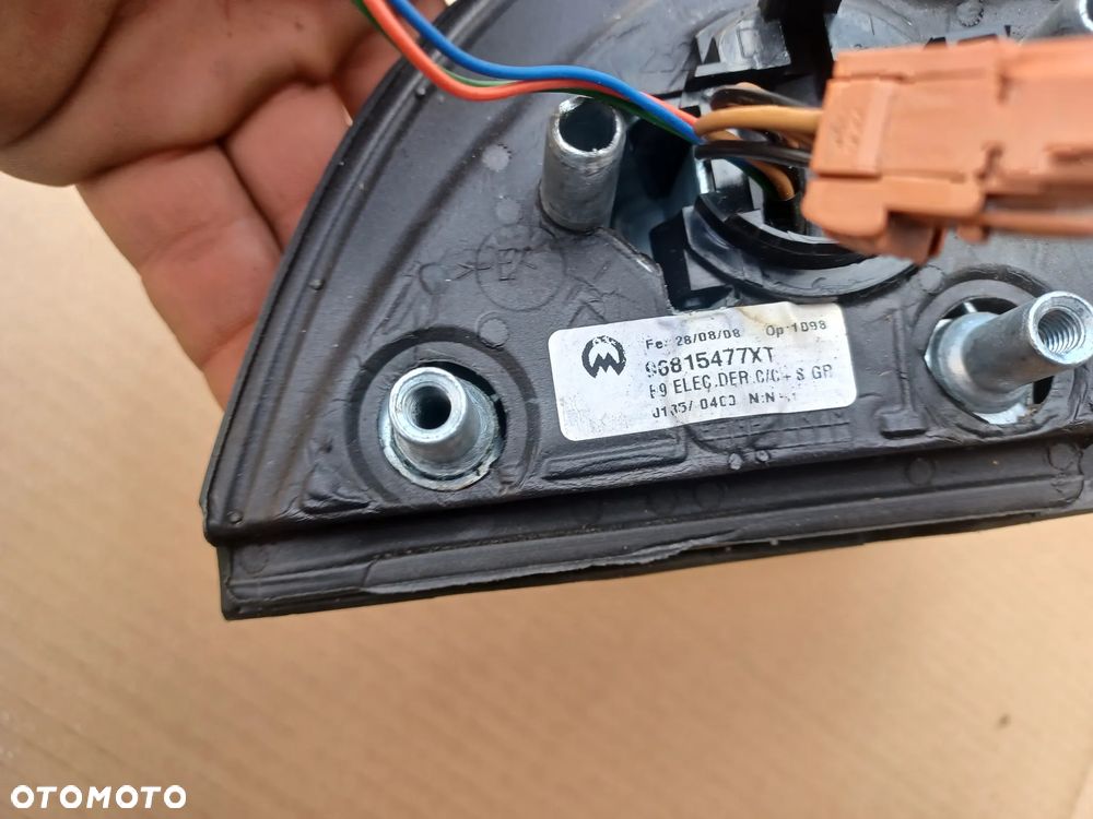 LUSTERKO PRAWE CITROEN BERLINGO III 7PIN EU - 5
