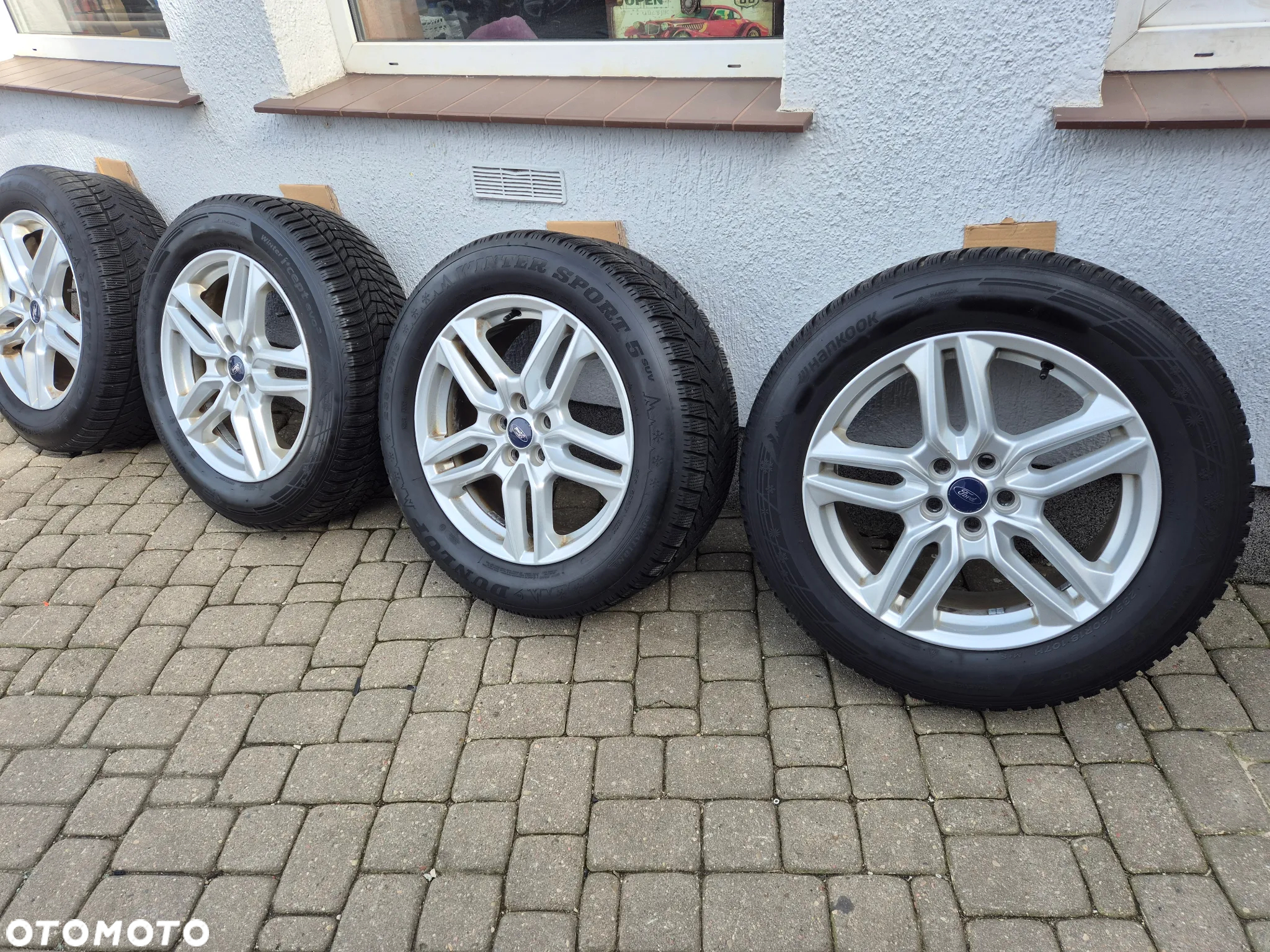 FORD EDGE MK2 KOŁA FELGI KOMPLET ORYGINALNE ZIMA ZIMOWE 235/60R18 EM2C-J1A - 3