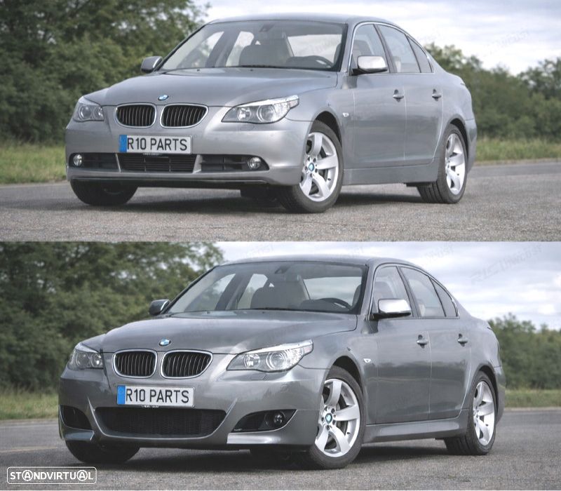 PÁRA-CHOQUES FRONTAL BMW E60 E61 07-10 LOOK M5 PDC SRA - 2