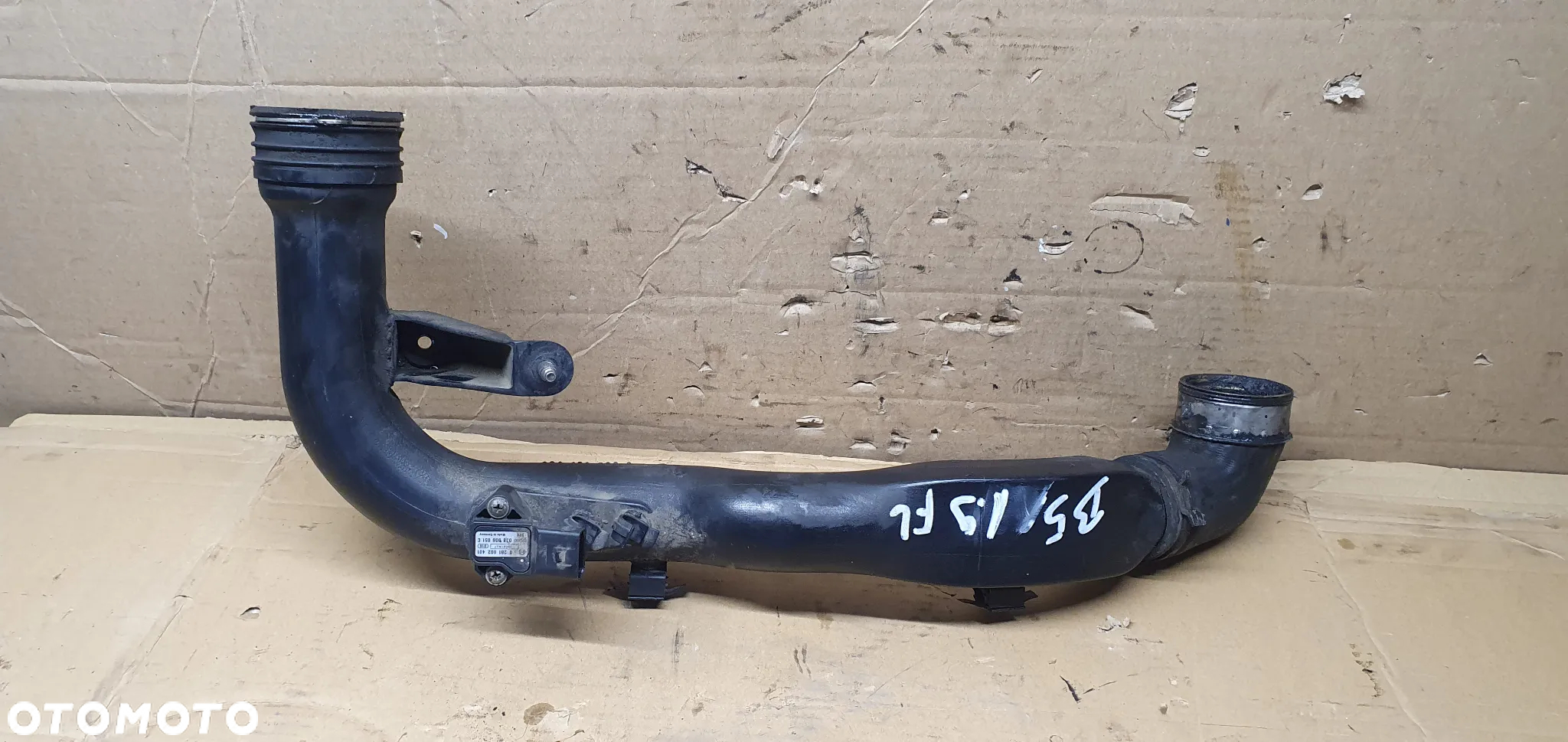 Przewód wąż rura intercoolera VW Passat B5 FL 1.9 TDI 130KM 8E0145762G 3B0145762G - 5