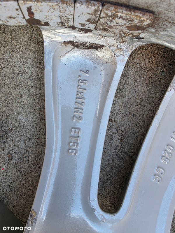 FELGI FELGA KOMPLET VW SKODA AUDI SEAT 7.5J R17 ET56 8P0601025CC Z*80*OK - 11