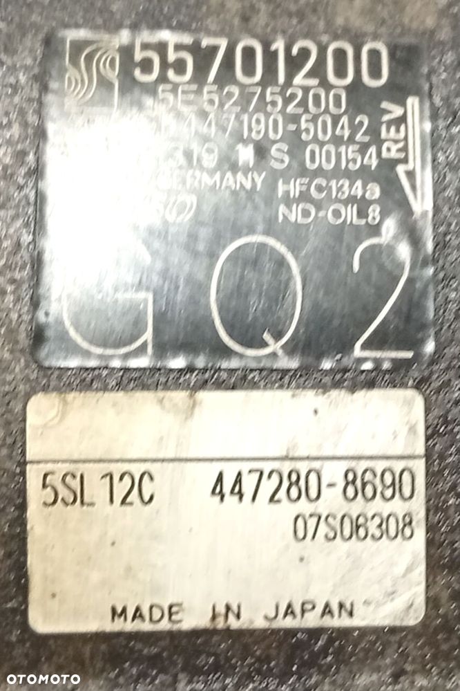 KOMPRESOR KLIMATYZACJI OPEL CORSA E 1.2 BENZYNA - 3