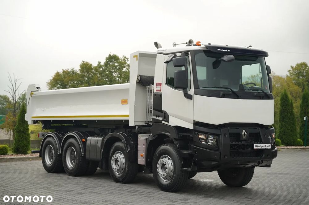 Renault K 480 / 8x4 / WYWROTKA DWUSTRONNA - 6 M / HYDROBURTA / HYDROKLAPA / AUTOMAT / EURO 6 / - 18